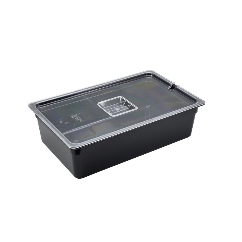 1/1 -Polycarbonate GN Pan 150mm Black