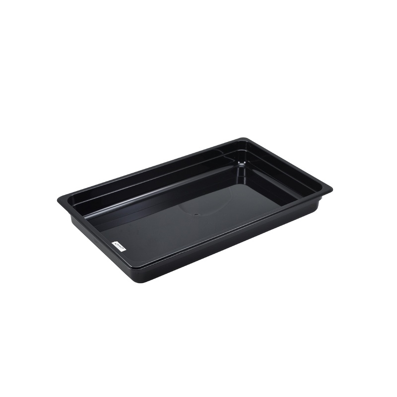 1/1 -Polycarbonate GN Pan 65mm Black