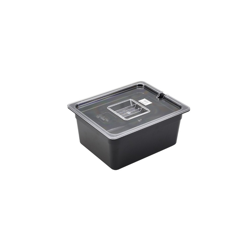 1/2 -Polycarbonate GN Pan 150mm Black