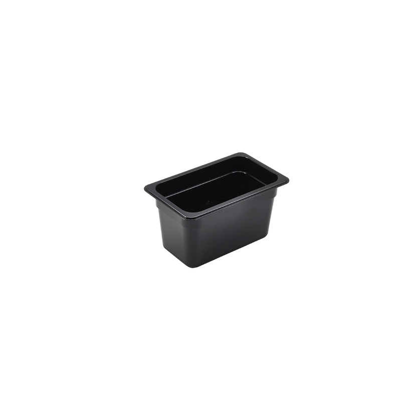 1/4 -Polycarbonate GN Pan 150mm Black