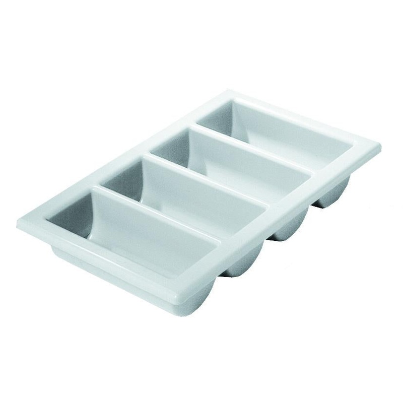 Cutlery Tray/Box 1/1 13" X 21" Grey