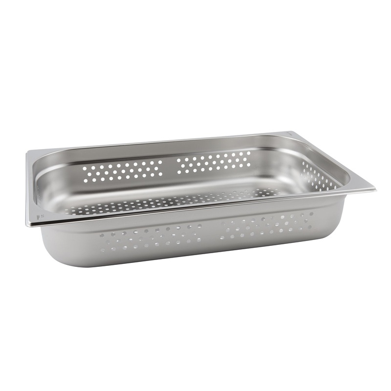 Perforated St/St Gastronorm Pan 1/1 - 150mm Deep