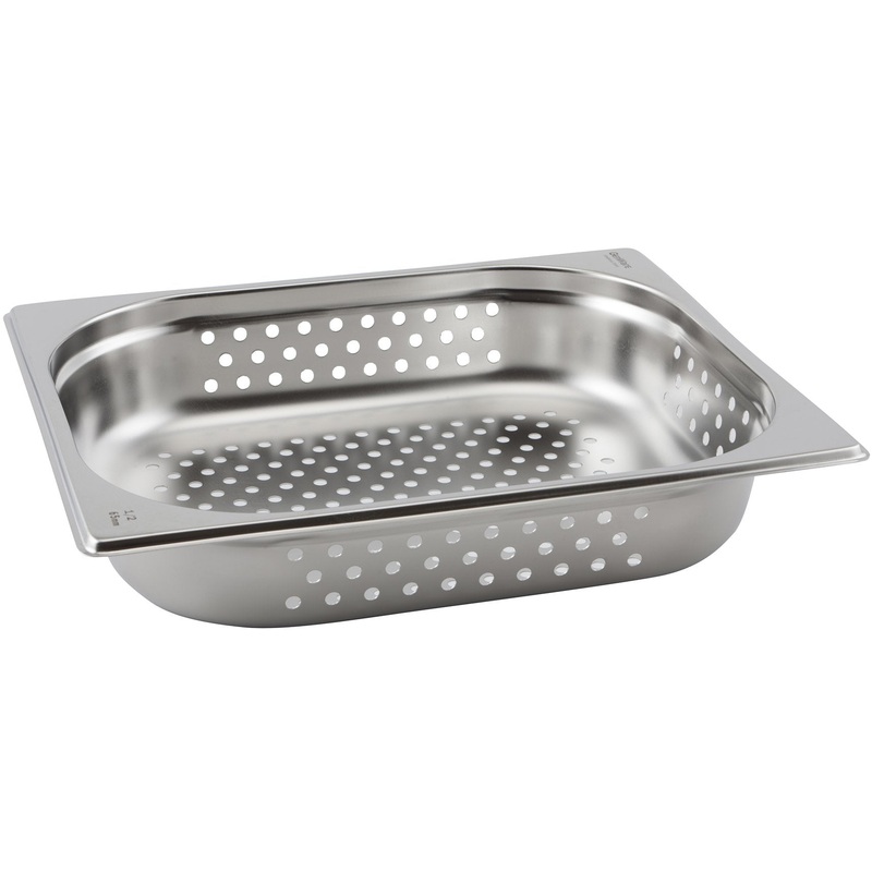 Perforated St/St Gastronorm Pan 1/2 - 100mm Deep