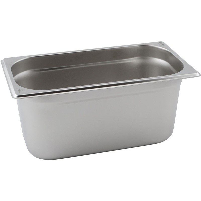 St/St Gastronorm Pan 1/3 - 20mm Deep