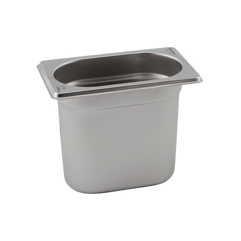 St/St Gastronorm Pan 1/9 - 100mm Deep