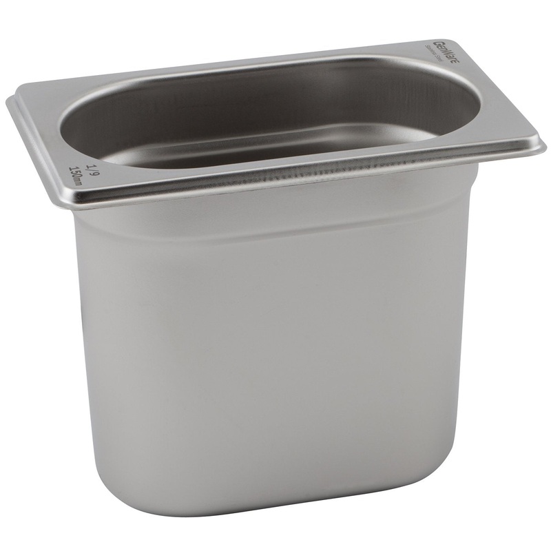 St/St Gastronorm Pan 1/9 - 65mm Deep