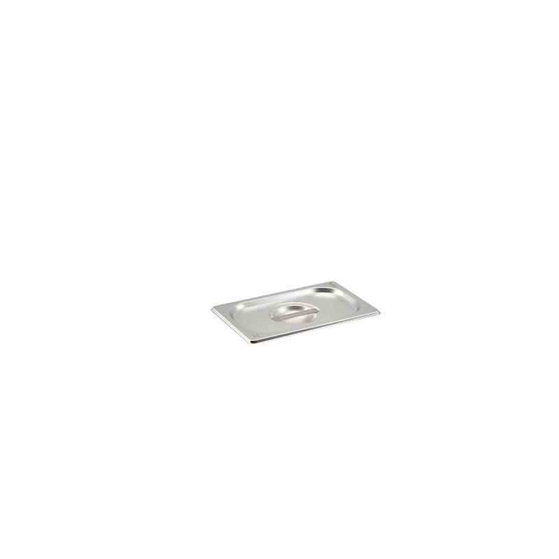 St/St Gastronorm Pan Lid 1/4