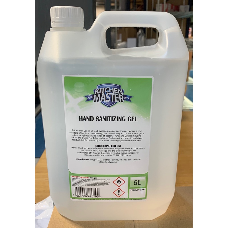 5 LT Hand sanitizing gel