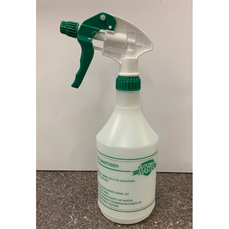 802 Printed bottle for surface sanitizer