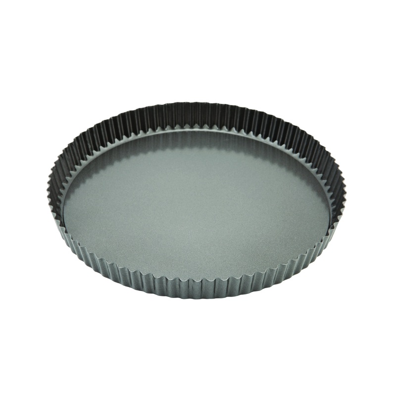 Carbon Steel Non-Stick Fluted Quiche Tin 29cm