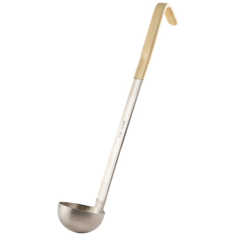 Colour Coded Ladle 3oz Ivory