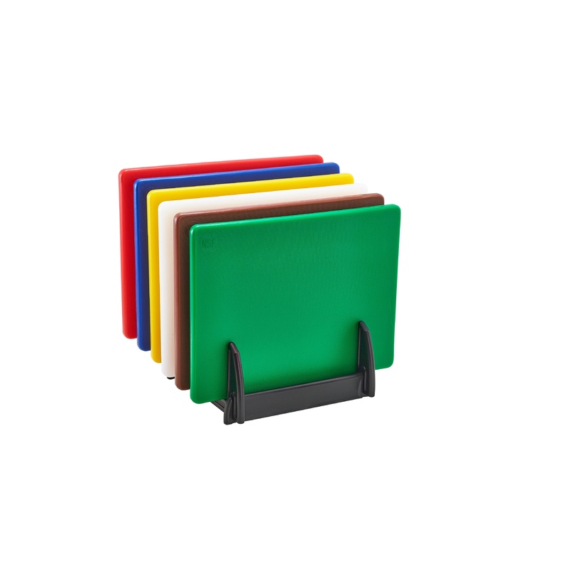 Low Density Chopping Board And Rack Set 12 x 9 x 0.5"