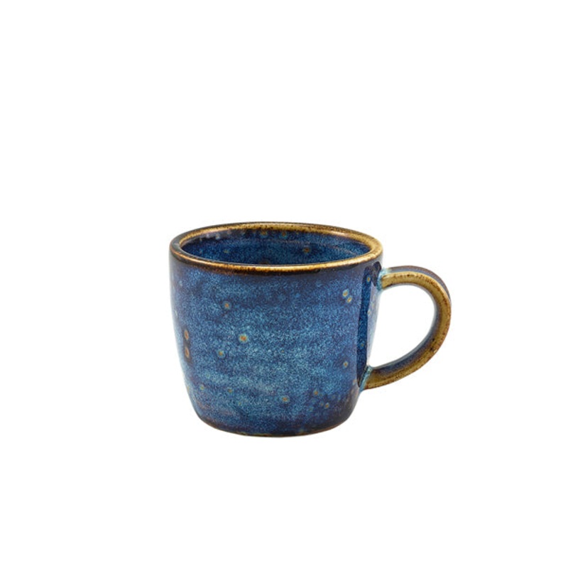 Terra Porcelain Aqua Blue Espresso Cup 9cl/3oz