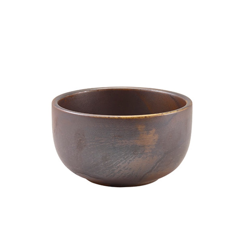 Terra Porcelain Rustic Copper Coupe Bowl 20cm