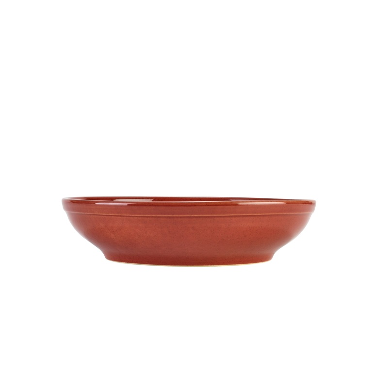 Terra Stoneware Rustic Red Coupe Bowl 23cm
