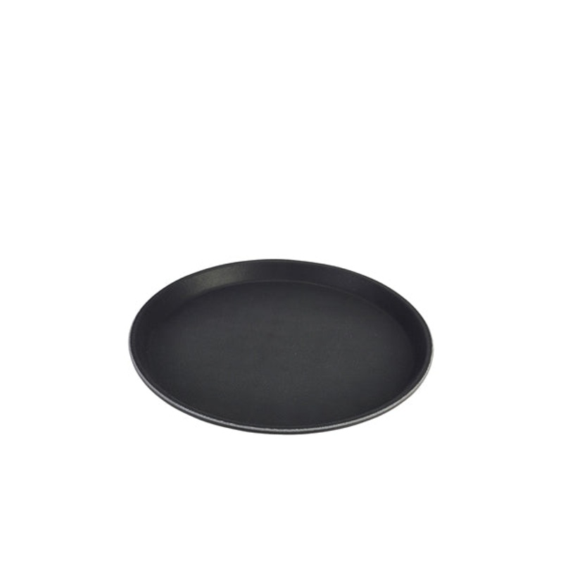 Gengrip 11" Round Non-Slip Tray Black
