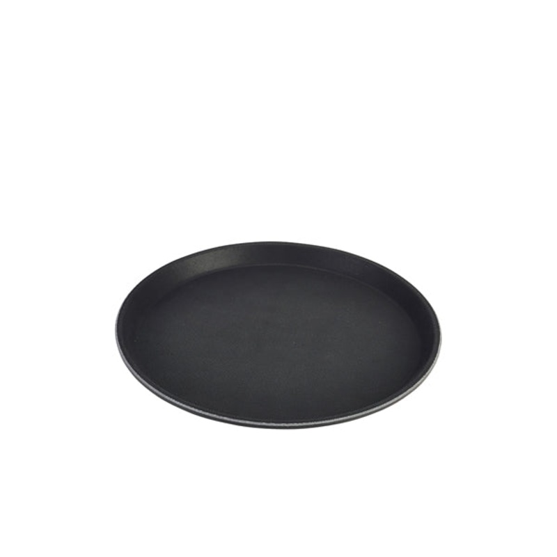 Gengrip 14" Round Non-Slip Tray Black