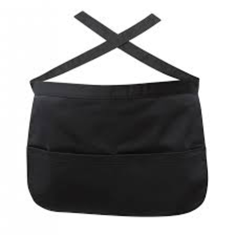Black Money Pocket Apron**3 pack**