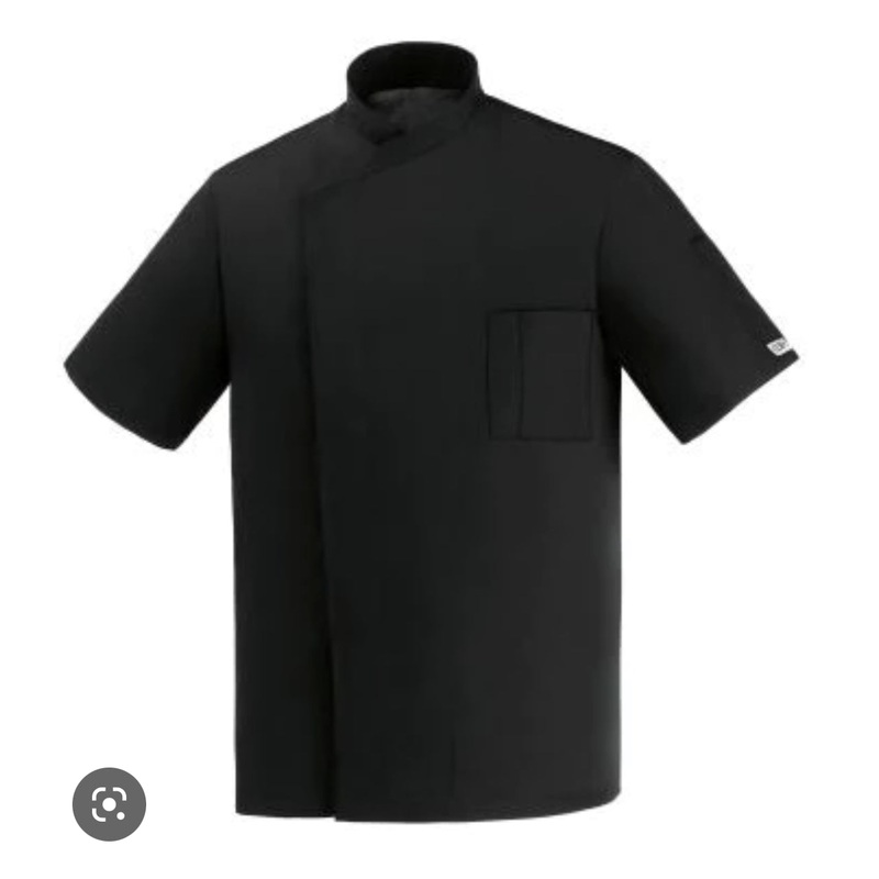 EgoChef Black Standard (Short Sleeve) Black