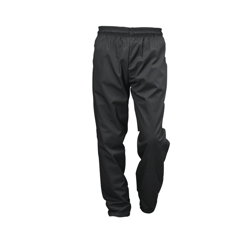 EgoChef Black Trousers Slim Fit pack of 3