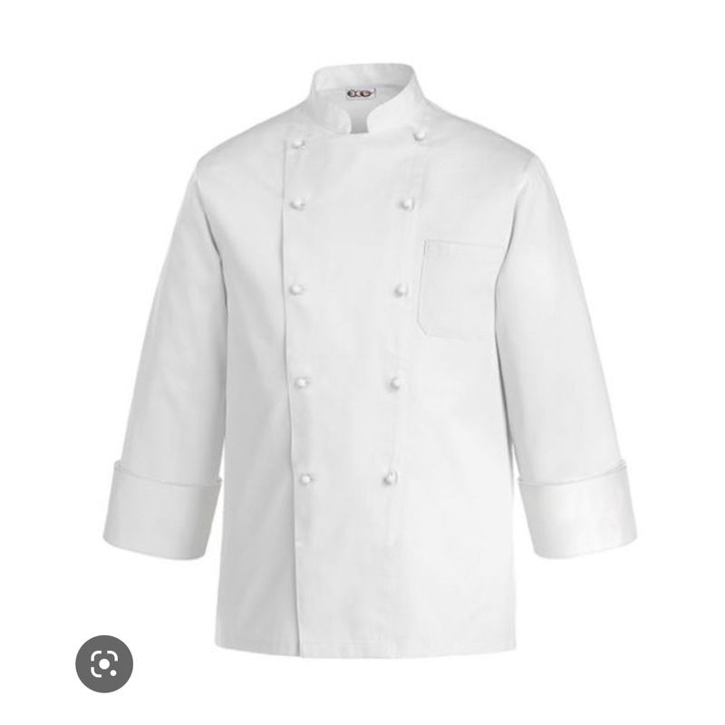 EgoChef Standard Jacket (Long Sleeve) White