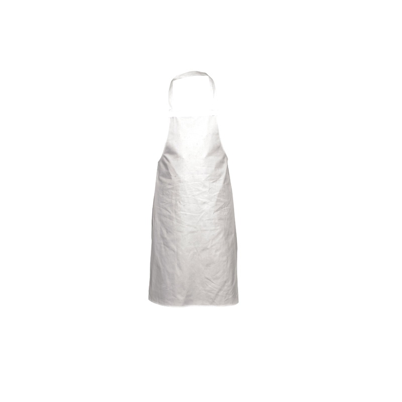 EgoChef White Bib Apron 70cm X 100cm
