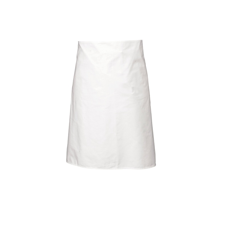 EgoChef White Waist Apron 90cm X 70cm