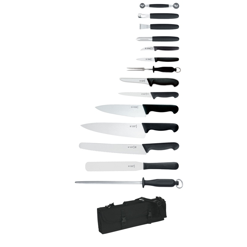 Giesser 14Pc Knife Set + Knife Case
