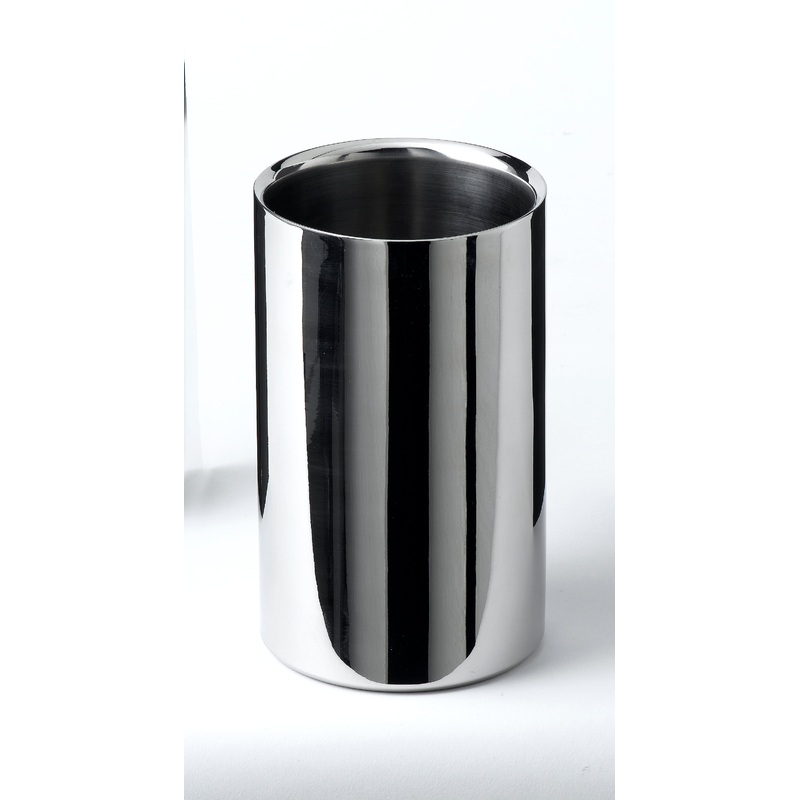 Polished St/St Wine Cooler 12 Dia X 18cm H