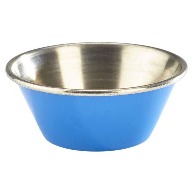 1.5oz Stainless Steel Ramekin Blue 24 pack