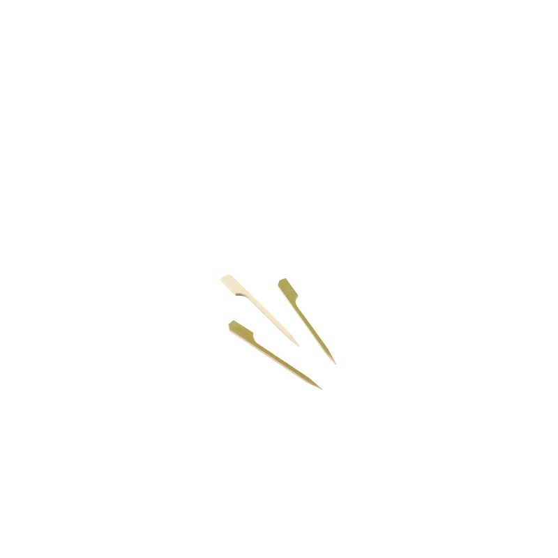 Bamboo Gun Shaped Paddle Skewers 9cm/3.5" (100pcs)