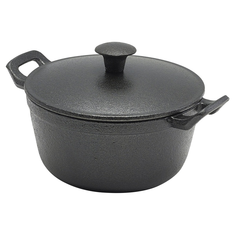 Cast Iron Casserole Dish 13.5 x 6.6cm (6pack)