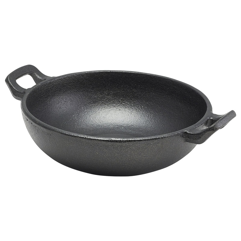 Cast Iron Wok 17 x 5.3cm each 6 pack