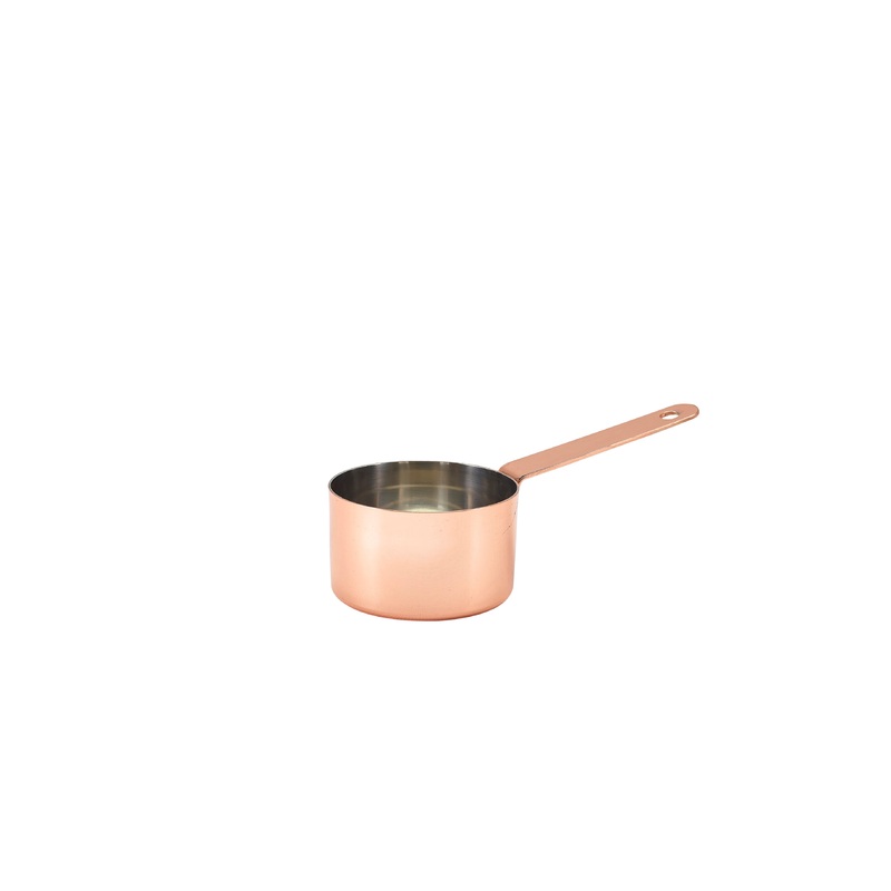 Mini Copper Saucepan 7.2 x 4.7cm 6 pack