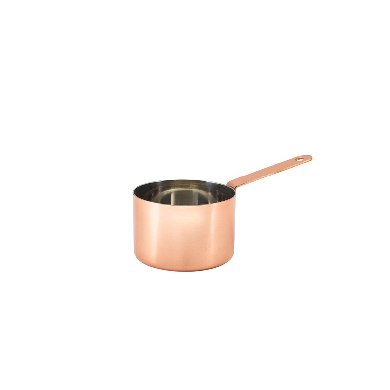 Mini Copper Saucepan 9 x 6.3cm 6 pack