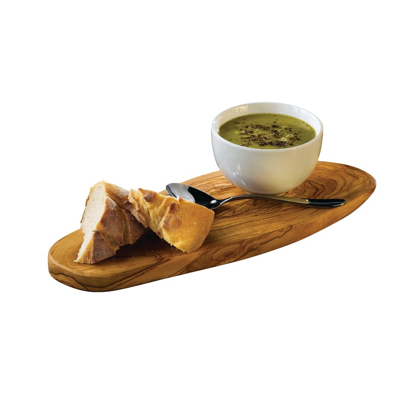 Olive Wood Rustic Platter 26 x 13cm+/-