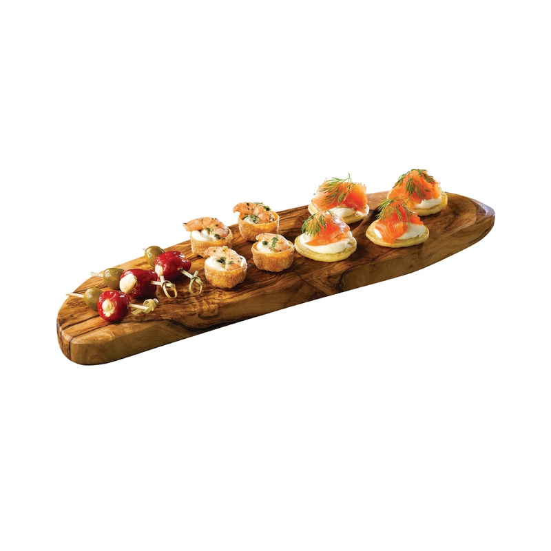 Olive Wood Rustic Platter 45 x 13cm+/-