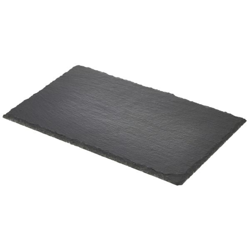 Genware Natural Slate Platter **6pack** 26.5x16cm GN 1/4