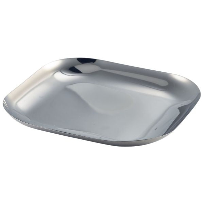 Stainless Steel Square Plate 20.8cm
