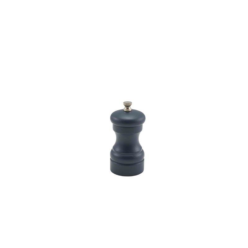 Blue Wooden Salt/Pepper Grinder 10cm