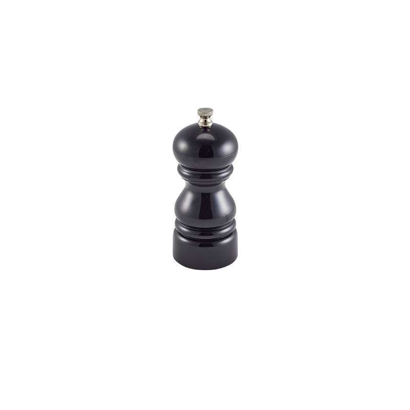 Genware Salt Or Pepper Grinder Black 12.7cm **pack of 6**