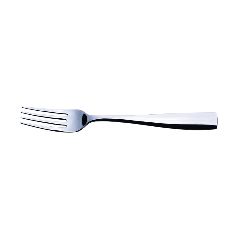 Genware Square Table Fork 18/0 (Dozen)
