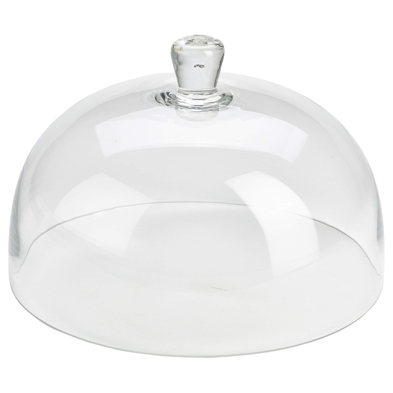 Glass Cake Stand Cover 29.8 x 19cm