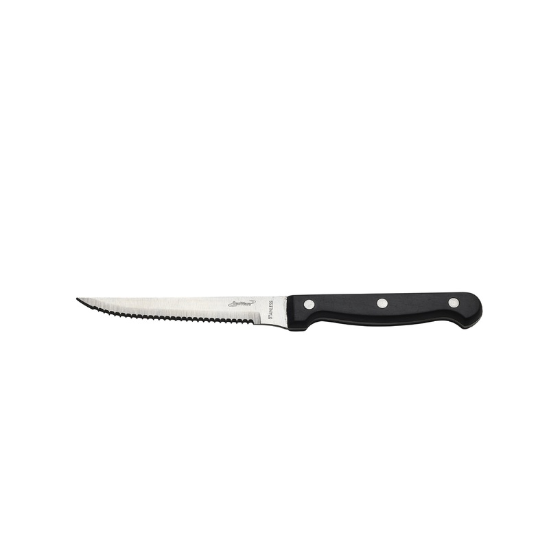 Steak Knife Black Handle (Dozen)