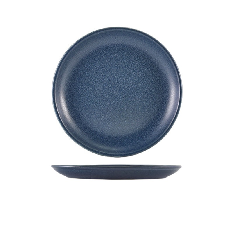Terra Stoneware Antigo Denim Coupe Plate 19cm