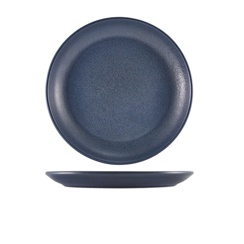 Terra Stoneware Antigo Denim Coupe Plate 24cm