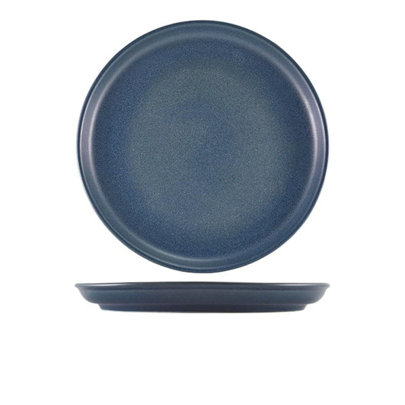 Terra Stoneware Antigo Denim Coupe Plate 27.5cm