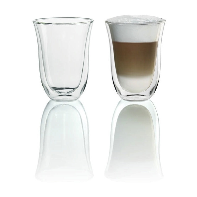 Espresso Machine Latte Macchiato Glasses 2pk