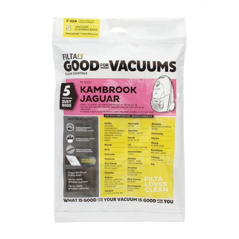 Vacuum Bags 5pk F024