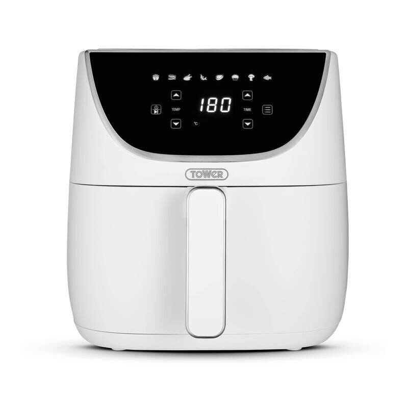 Tower T17127WHT Vortx Air Fryer Digital Control Panel 6L White